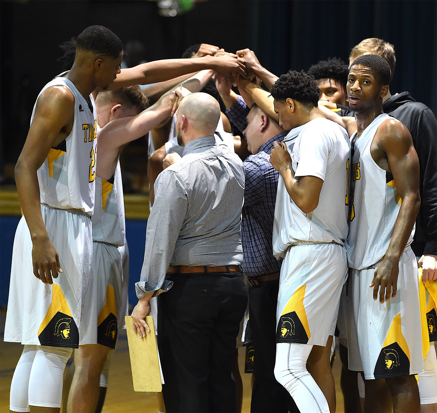 Basketball Huddle