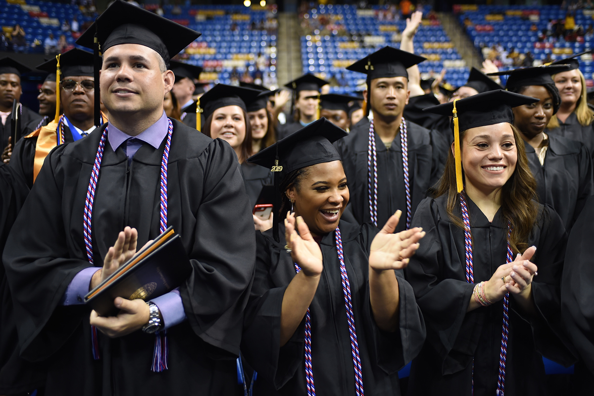 Group of graduates