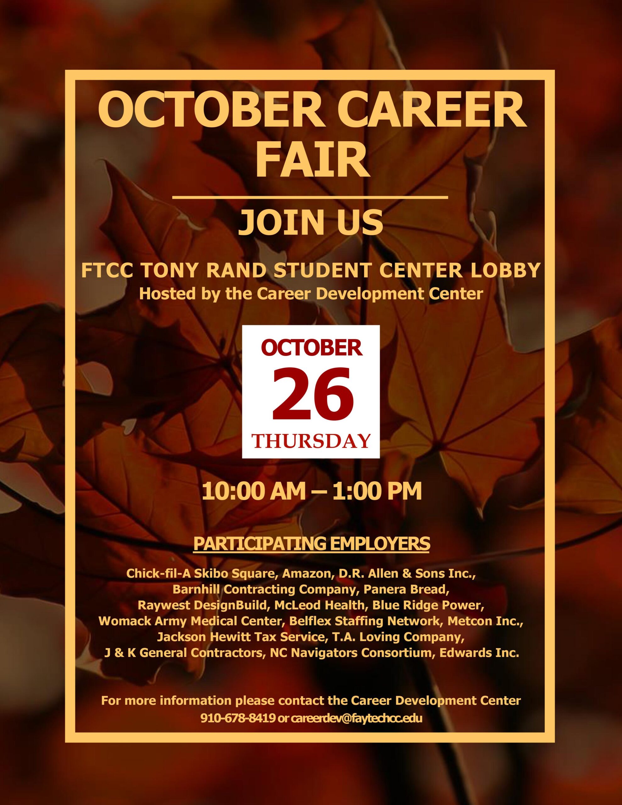 October Career Fair