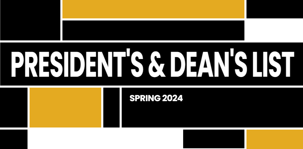 president & deans list masthead