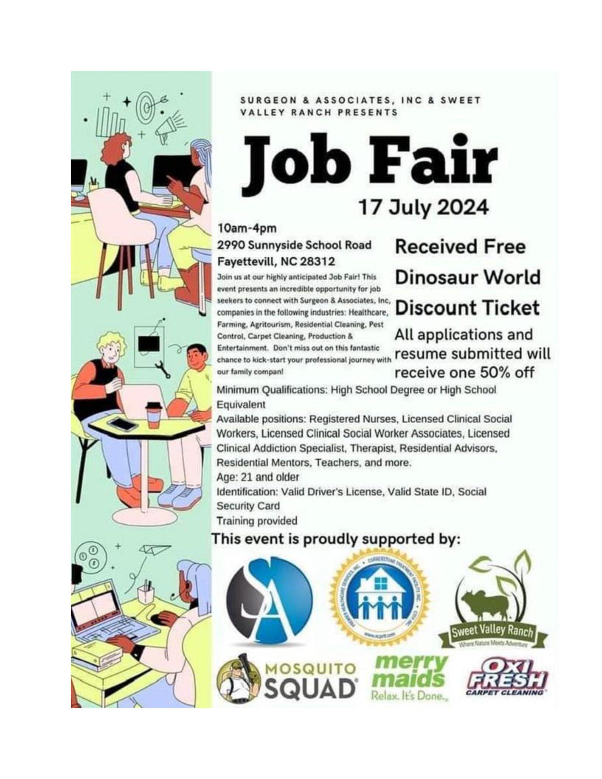 Job Fair July 17 2024