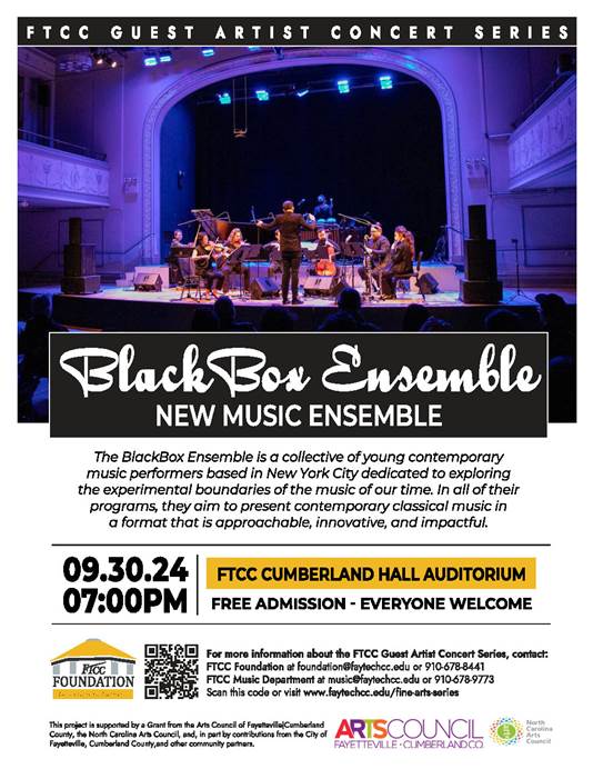 BlackBox Music Ensemble concert