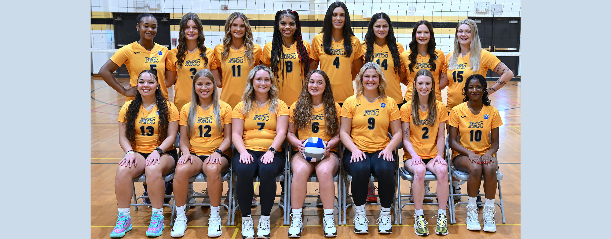 Volleyball Team Photo Banner Image